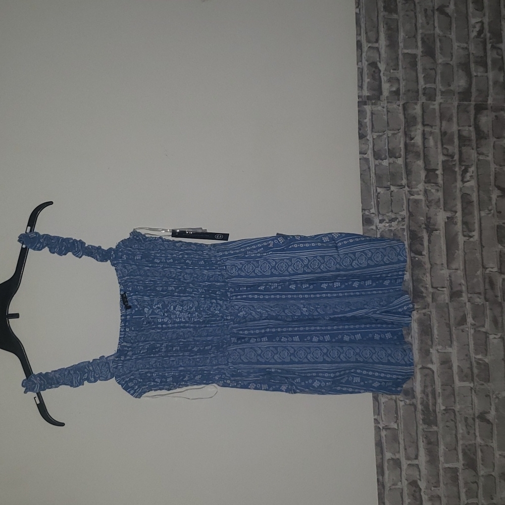 NWT Blue Romper